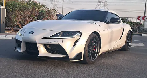 SUPRA 2023 GR V6 3.0L TURBO GCC FULL FREE SERVICE 72000 KM + WARRANTY AL FUTTAIM +ORGINAL PAINT 100%