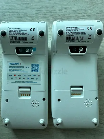 Two White Network Meters / PoE Testers (Used) - Working Condition