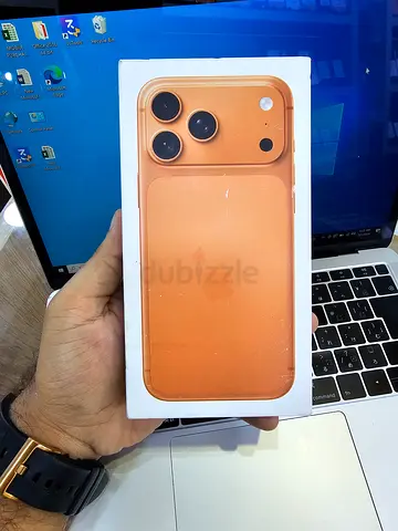 Brand new sealed Apple iPhone (in box) - Gold/Orange
