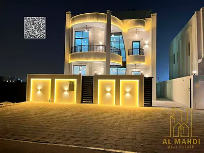 Luxury 5-Bedroom Villa with Roof for Sale in Al Helio – Ajman | 10% Downpayment | Registration Fees Included | High-End Finishing | Mortgage Available