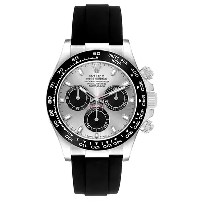 Rolex Cosmograph Daytona Stainless Steel with Rubber Strap - Excellent Condition