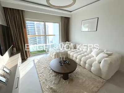 Renovated Luxury 1BR | Sea View | Elite Residence