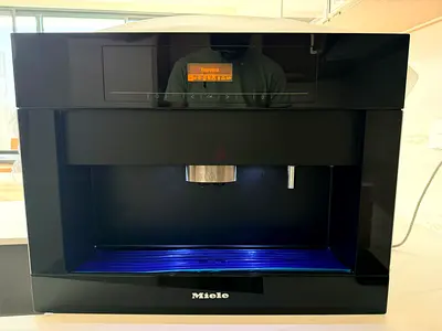 Miele latest model built-in black espresso coffee machine