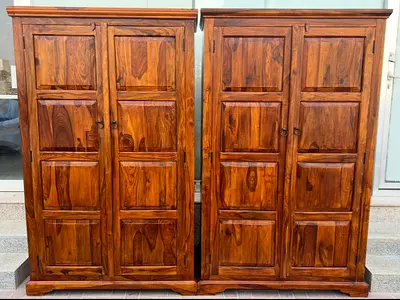 Marina Solid Wood Wardrobe- one Cupboard