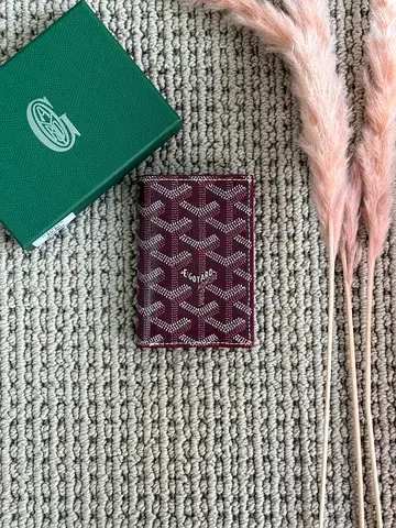 Goyard card wallet