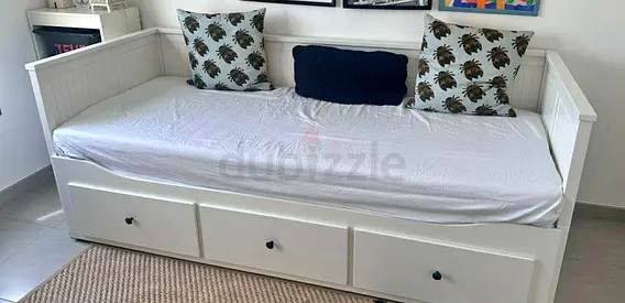 Ikea Day bed with two mettreses available in perfect condition