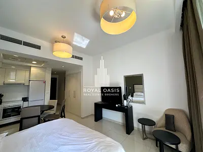 Furnished Studio | Tower 108 | Balcony & Pool View