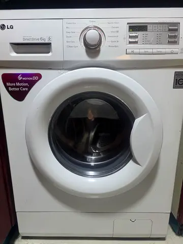 LG front-load washing machine in great working condition