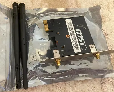 MSI PCIe Wireless Network Adapter with External Antennas