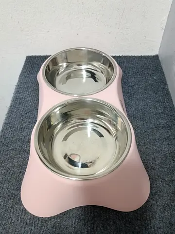 Cat food bowl stainless