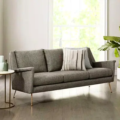 West elm 3 seater sofa