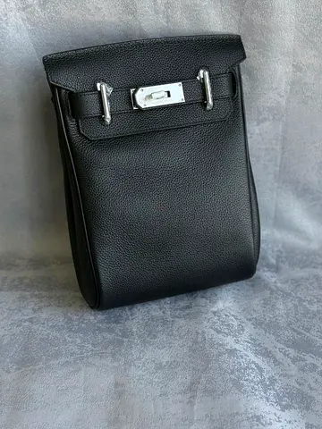 black Hermès Hac a Dos PM backpack