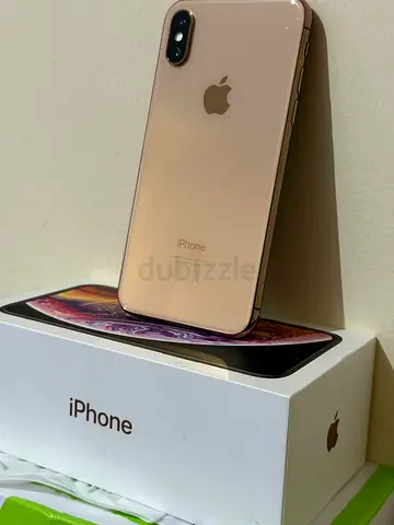Apple iPhone XS GOLD (UAE TDRA Version) in a mint condition