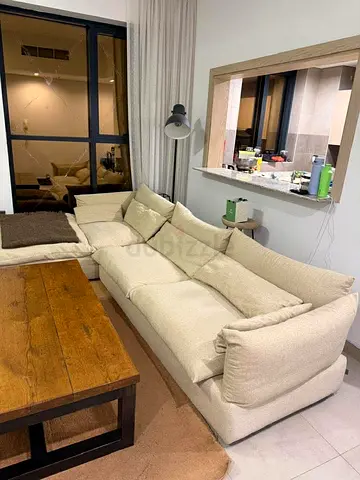 Feather 🪶 filled Marina home Sectional Sofa