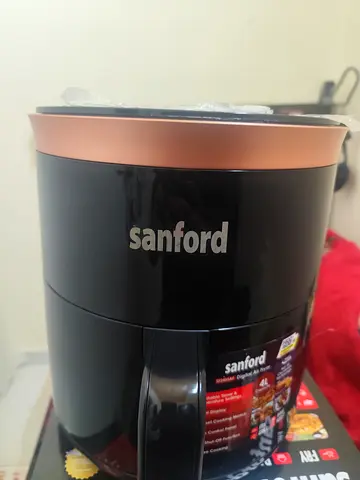 Sanford 4L Air Fryer - Black/Copper, Semi New