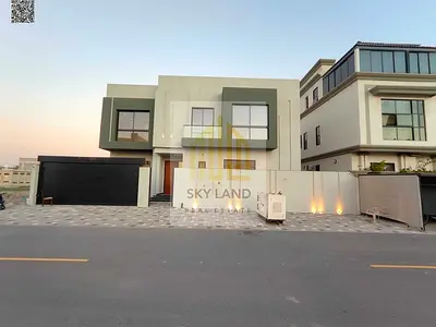 فيلا احلامك شامل رسوم التسجيل والتملك ، حوش كبير ، خمس غرف ، بجوار الخدمات مباشرة ، علي بعد دقيقتين من شارع الشيخ محمد بن زايد