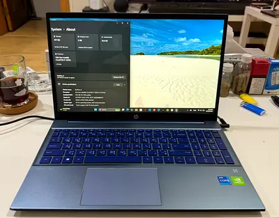 HP Pavilion 15-EG1073 With 15.6 inch Full HD Display Intel Core i7-1195G7 Processor/512 gb