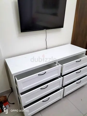 Ikea white chester drawer