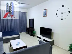 Stunning studio fully furnished Ajman one - Monthly Studio for Rent in Ajman One Towers, a great opp