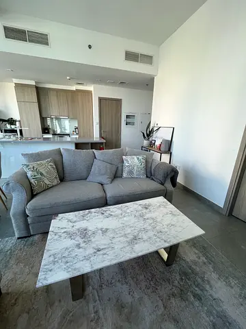Marble-Top Coffee Table