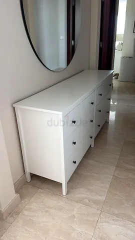 Ikea Chest of 6 drawers, white,