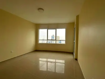 Great annual rental opportunity in Al Majaz 3, Sharjah. Spacious apartment with 3 bedrooms and a living room, 5 bathrooms, and 2 balconies, offering a