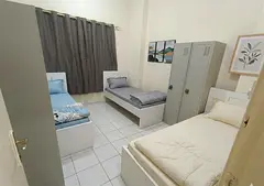 Bed space Qasmia sharjah behind masreq bank 971504572943