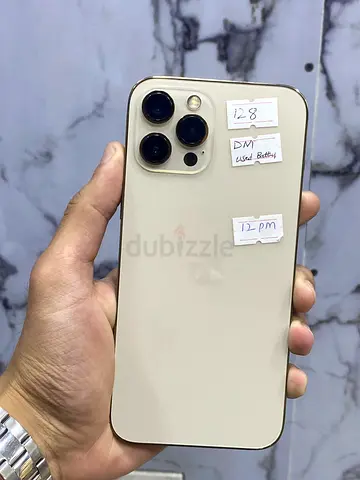 iPhone 12 Pro Max 128GB - Good Working Condition, Gold