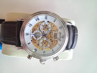 Original Ingersoll 1892 Skeleton Automatic Watch – Stainless Steel – Classic Design