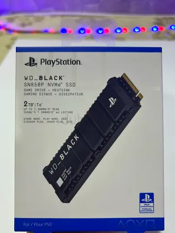 WD Black SN850P 2TB NVMe SSD (PlayStation Edition) - New
