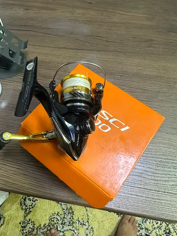Shimano NASCI 1000 with Goosen braid line