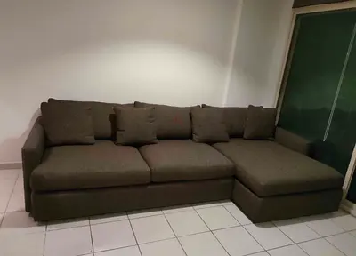 Brand new condition cratebarrel lshape 4 seater sofa