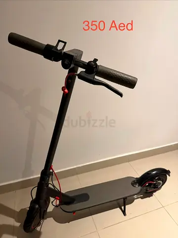 Used electric scooter - good condition, 350 AED