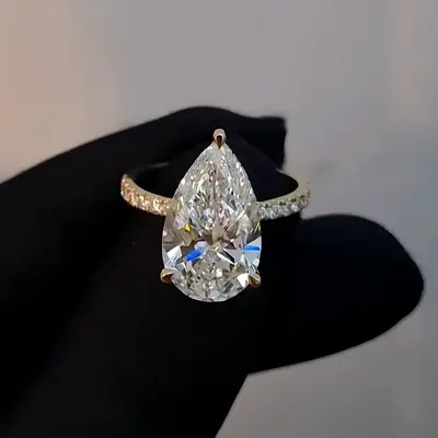 5CTS Natural Diamond Ring IGI