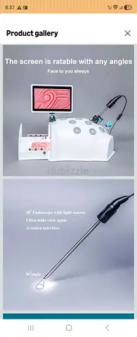 Laparoscopic Training Box, Laparoscopic Simulator with 11-inch High-Definition Screen, 30° Endoscope