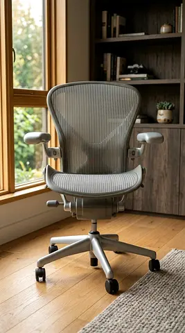Herman Miller Aeron Office Chair Light Gray