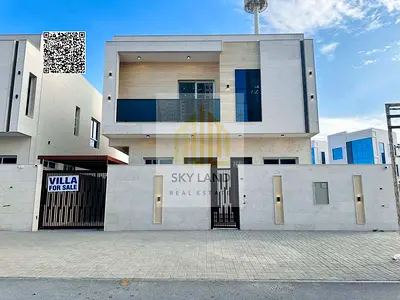فيلا مطلة علي طريق محمد بن زايد سعر قابل للتفاوض مع رسوم تسجيل و التملك الحر