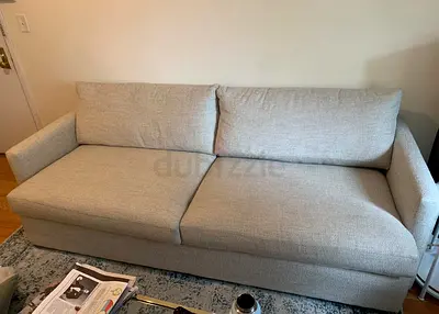 Cratebarrel Lounge deep three seater sofa