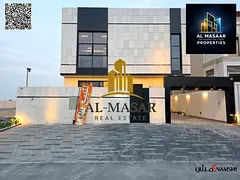 Villa in Al Bahia, private pool, 6 master bedrooms, registration fees included, freehold ownership f