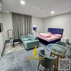 A golden opportunity! Luxurious, fully furnished studio apartment for monthly rent in Al Nakheel 2,