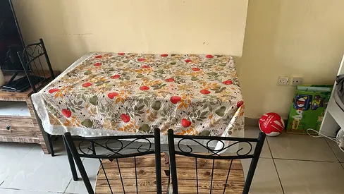 Dining table with chairs for sale