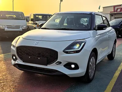 Suzuki Swift GLX 1.2L Two Tone White color with black roof  2026 model