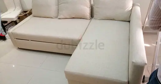 L shape sofa bed with storage Ikea FRITHEN