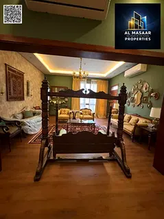 Modern villa, 5000 sq ft, price includes electricity, water, air conditioning, and furniture. The vi