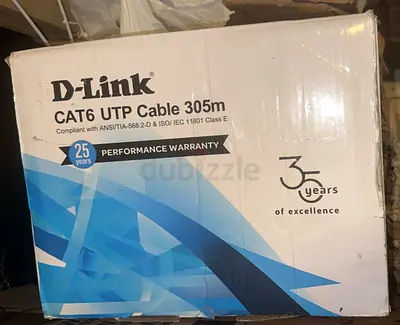 D-Link CAT6 UTP Cable 305m (Full Box) – High Quality