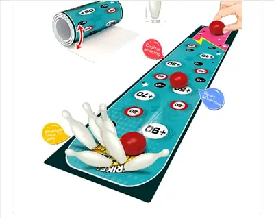 Table bowling toy. New