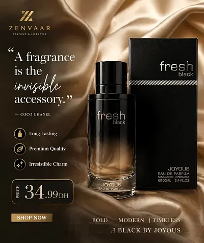 Fresh Black Joyous Eau de Parfum 100ml - Unopened