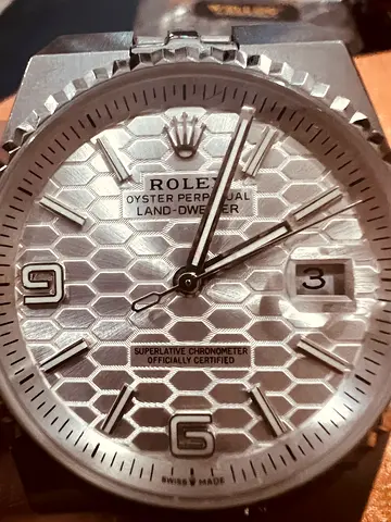 Rolex land-dwellerAutomatic Mens Stainless Steel rolex land-dweller Watch with Exhibition Caseb
