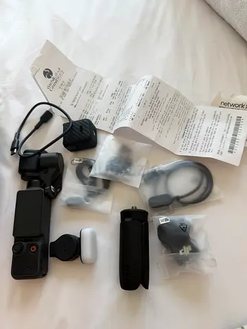 DJI Osmo Pocket 4 FULL COMBO(grip, mounts, chargers, flash, microphone, standing) BRAND NEW!