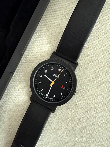 Braun AW10 EvoB rare collector’s item watch in mint condition